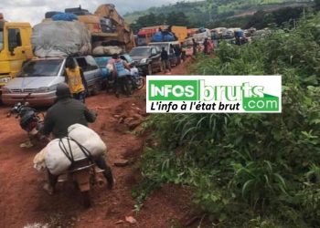 Guinée : Le calvaire des usagers du tronçon Conakry-Labé, dû au mauvais état de la route