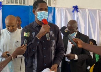 Conakry : Le ministre Mouctar Diallo à l’Institut René Levesque, pour l’insertion des diplômés en Santé