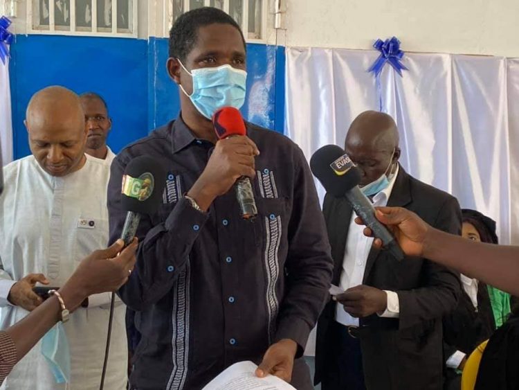 Conakry : Le ministre Mouctar Diallo à l’Institut René Levesque, pour l’insertion des diplômés en Santé
