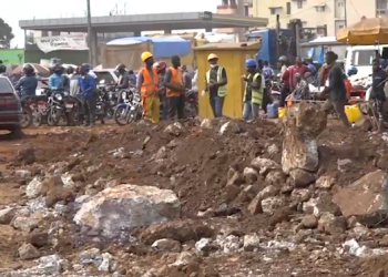Construction d’un échangeur à Kagbélen (Dubréka) : démarrage des opérations de déguerpissement des occupants illégaux