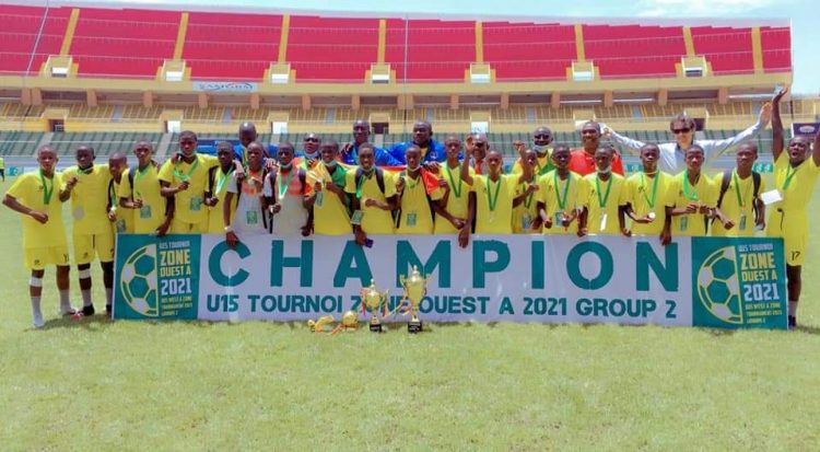 Tournoi UFOA A U-15 : Le Syli minime sacré champion