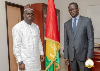 Guinée : Le ministre de la décentralisation reçoit le représentant résident de l’Unicef