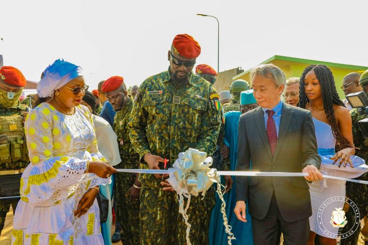 Ratoma : le chef de l’Etat officie la cérémonie d’inauguration du port moderne de Kaporo
