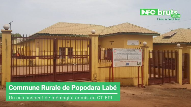 Popodara (Labé) : un cas suspect de méningite admis au centre de traitement des épidémies