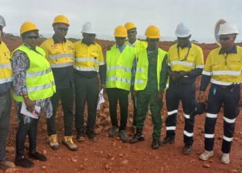 Boké: la société GAC reçoit la visite de l&rsquo;inspecteur régional des mines et géologie