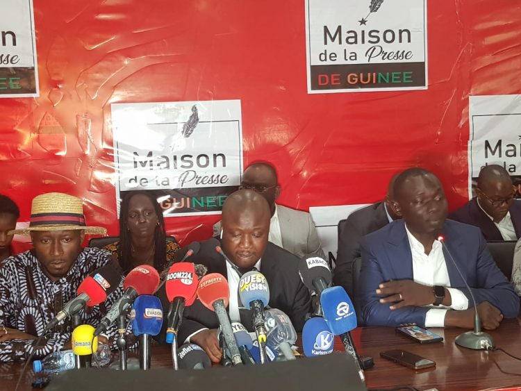 Guinée: déclaration conjointe des Associations de presse et du Syndicat des Professionnels de la Presse de Guinée (SPPG)