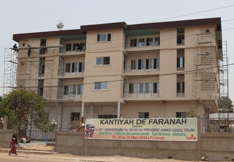 Faranah : enfin, un immeuble pousse à la résidence privée de feu Ahmed Sékou Touré (AGP)
