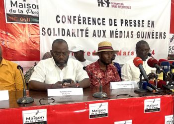 Communiqué de presse: RSF en Guinée pour promouvoir la liberté de la presse et soutenir les médias bloqués