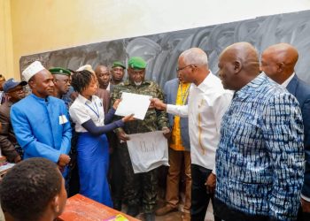 Labé : les épreuves du baccalauréat unique, session 2024, lancées par le premier ministre guinéen