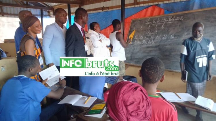 Kankan : session d’alphabétisation des  mineurs détenus  à la maison centrale