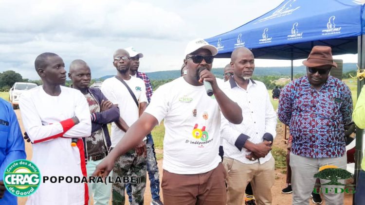 Popodara (Labé) : Installation de la section sous-préfectorale du (CERAG-UFDG)