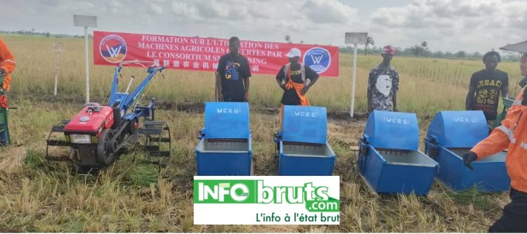 Kolaboui (Boké) : Formation à l’utilisation des machines octroyées par le Consortium SMB-Winning