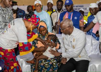 Lutte contre la rougeole: Le Premier ministre lance la campagne nationale de vaccination à Siguiri