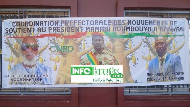 Kankan : Mise en place du bureau préfectoral de la coordination des mouvements de soutien au Général Doumbouya