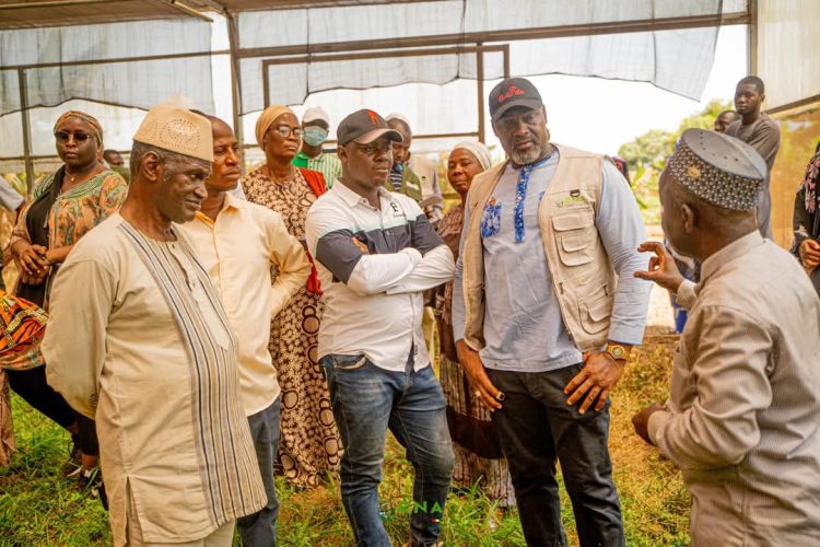 Sonfonia : Le président de la Chambre nationale d’Agriculture au chevet des femmes maraîchères