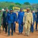 Labé : Le Ministre Mory Condé en visite pour évaluer les chantiers de rénovation de la Grande Mosquée et du bitumage des routes