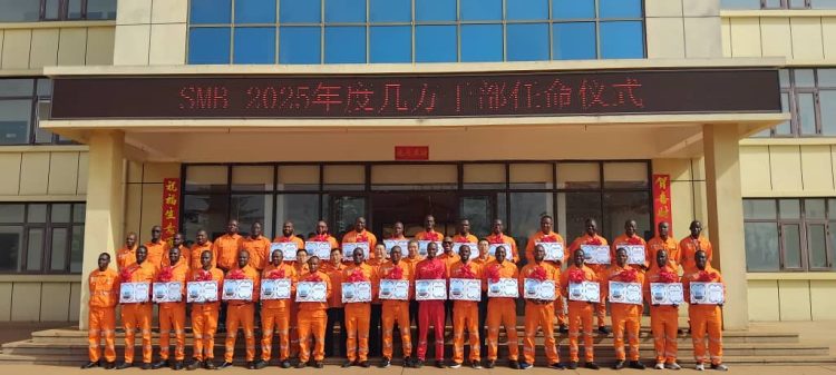 SMB-Winning Boké : 26 cadres guinéens nommés à des postes de responsabilités prêtent serment