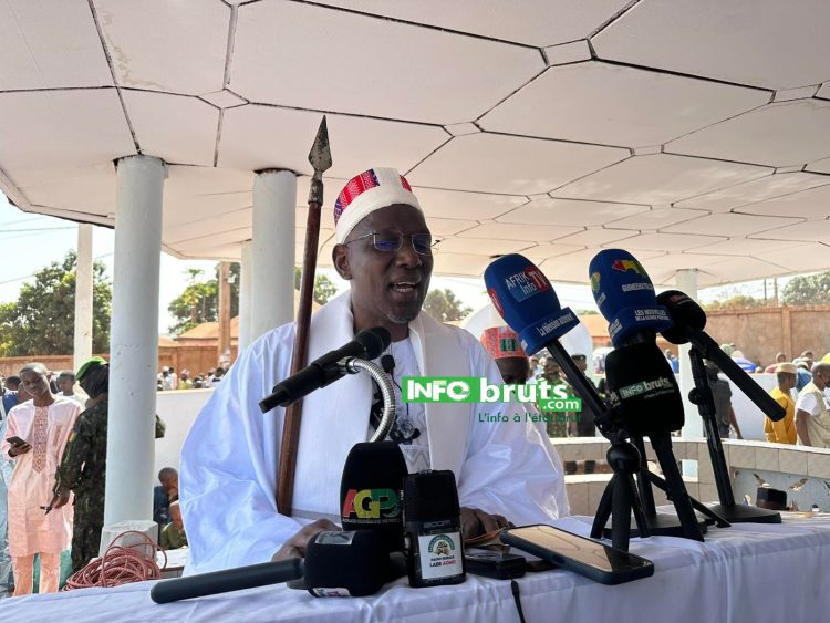 Prière collective de Ramadan 2025 à Labé : L’imam Thierno Mamadou Badrou Bah lance un message d’unité et de bienveillance