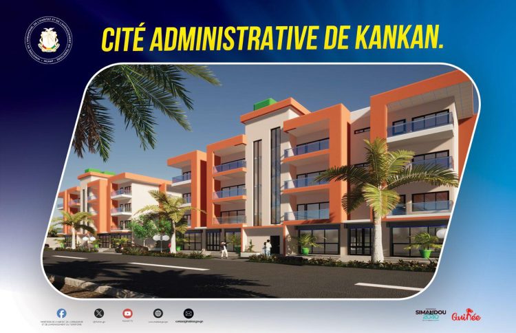 Kankan : Lancement officiel des travaux de la cité administrative