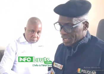 Labé : Le commissaire central Alain Nianga Haba cède son poste après trois années de service