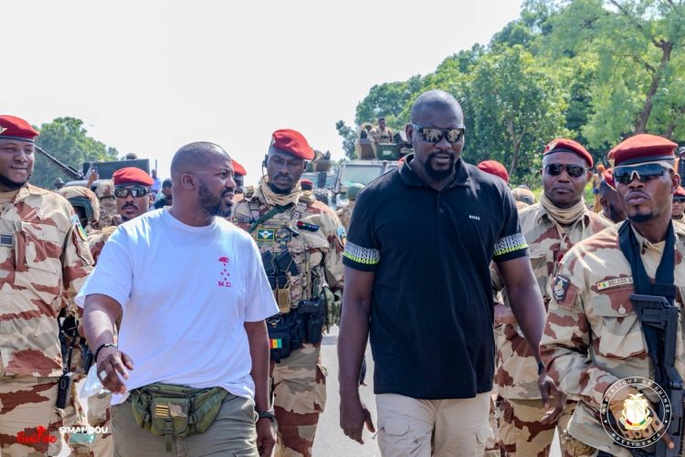 Kankan : Le président Mamadi Doumbouya célèbre la Tabaski avec ses concitoyens de Nabaya