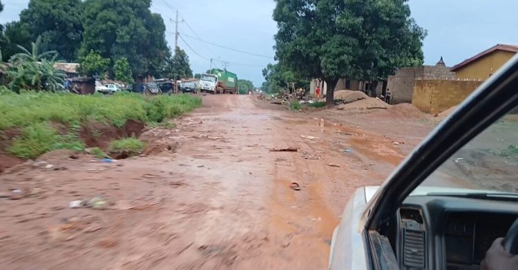 Kérouané : Le centre-ville englouti dans la boue, la population à bout de patience