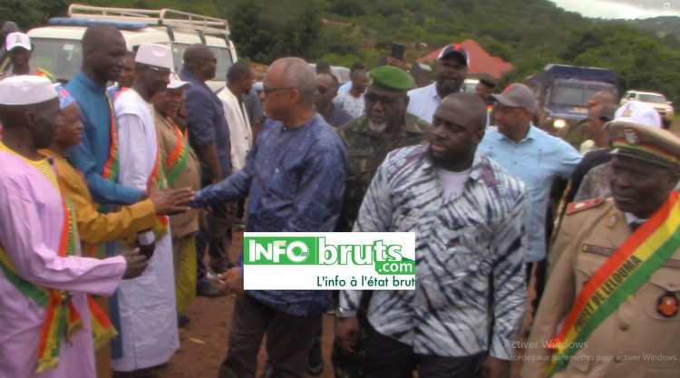 Lélouma : Une forte délégation gouvernementale échange avec les citoyens sur le projet de nouvelle Constitution