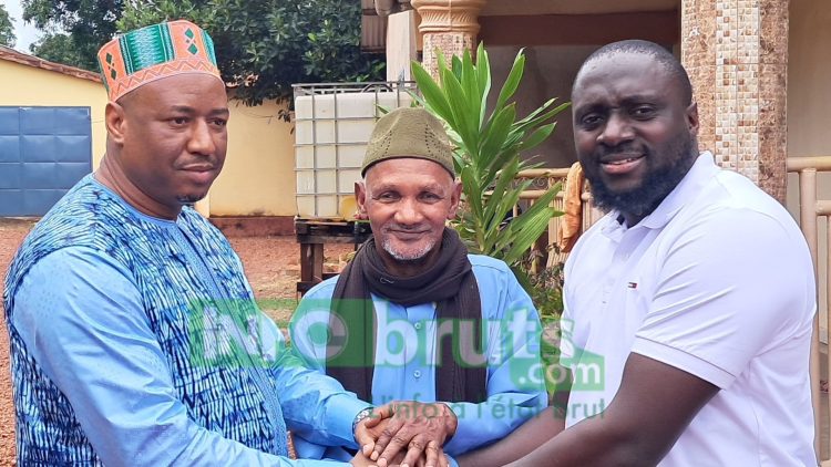 Visite de réconciliation à Labé : Le ministre Mory Condé accompagne Cellou Baldé chez le doyen Elhadj Ibrahima Sampiring