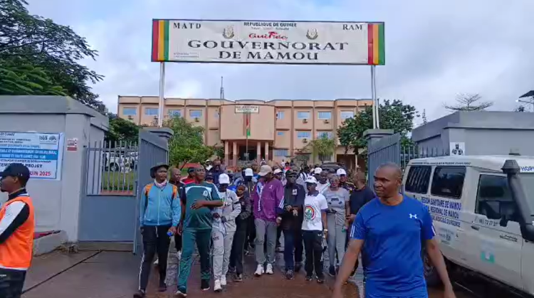 Mamou : Deuxième randonnée pédestre réussie, la population répond massivement à l’appel