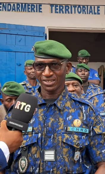 Boké : Le Colonel Mamadi Konaté muté à la tête de la Gendarmerie Territoriale de Coyah après un passage salué dans le Kakandé