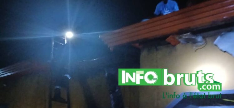 Boké – N’Dantary : Un incendie maîtrisé de justesse au domicile du DG de l’hôpital régional