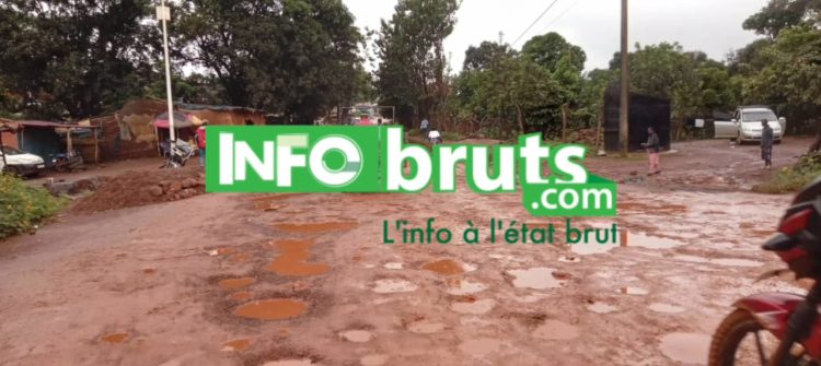 Labé : Une voirie urbaine en état de dégradation avancée