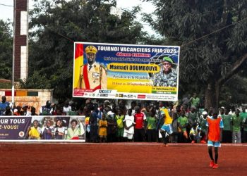 Fria : Kimbo remporte la 4e édition du tournoi de football doté du trophée « Général Mamadi Doumbouya, Chef de l’État
