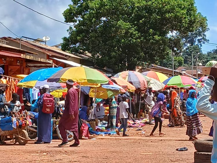 Lélouma : Un marché qui vit un jour et meurt six jours.