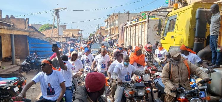 Présidentielle 2025 : forte démonstration de soutien à Abdoulaye Yéro Baldé à Labé