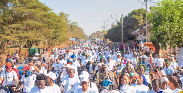Présidentielle 2025: la génération patriote a travers sa coordination régionale fait vibrer la ville de karamoko Alpha Mo Labé