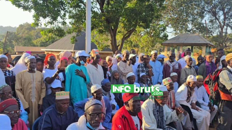 Labé : accueil chaleureux de la GMD à Kouramangui, la mobilisation s’intensifie