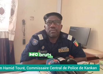 Kankan : la police renforce le dispositif de sécurité pour les fêtes de fin d’année.