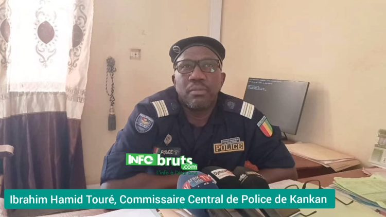 Kankan : la police renforce le dispositif de sécurité pour les fêtes de fin d’année.