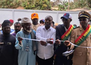 Boké : la Commune rurale de Kolaboui inaugure plusieurs infrastructures de base
