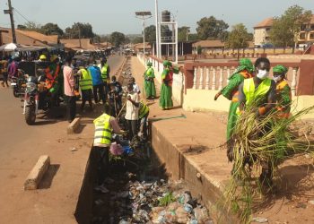 Boké : le collectif des PME mobilisé pour une ville plus propre à l’approche de l’hivernage