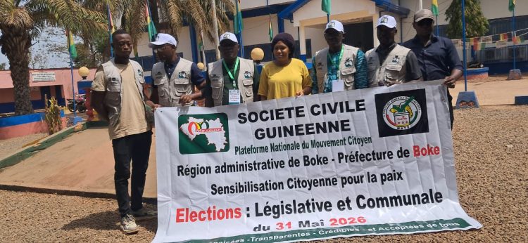 Boké : le mouvement « MA CAUSE » en campagne pour promouvoir la paix avant les élections du 31 mai 2026