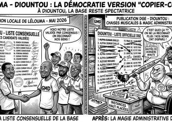 Lélouma : à Diountou, la démocratie version “copier-coller” fait grincer des dents