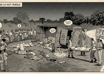 Dionfo : drame sur la route de Konah, cinq vies fauchées dans un accident de camion