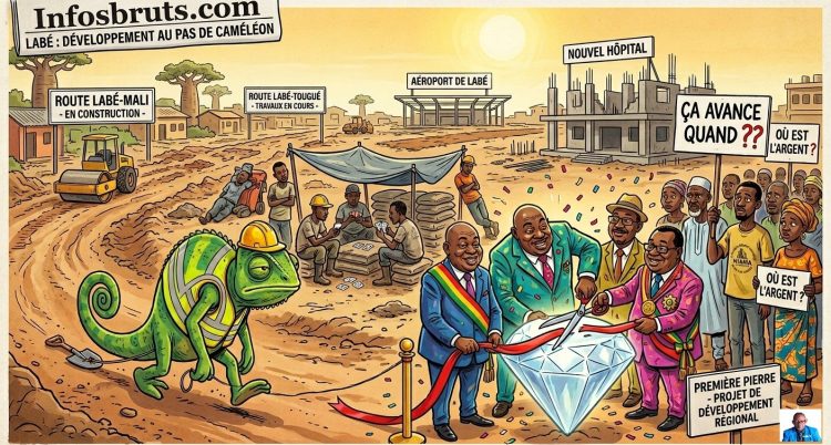 Labé : des chantiers bien lancés… mais visiblement pressés d’arriver demain