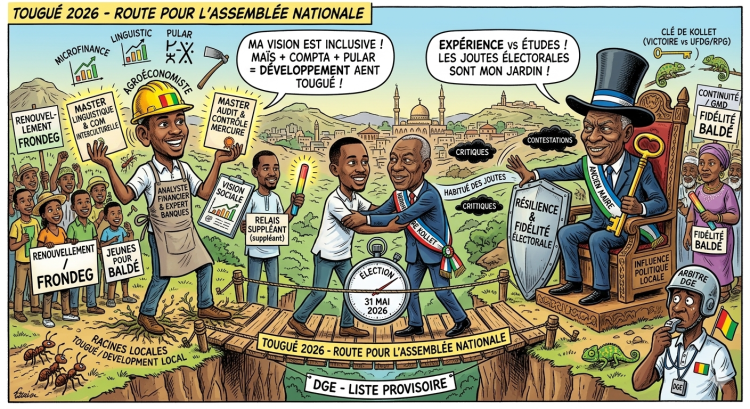 Législatives 2026 : à Tougué, duel serré entre profils technocratiques et figures politiques aguerries