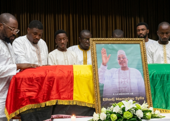 Boké en deuil : une foule émue rend hommage à El Hadj Mamadou Sylla