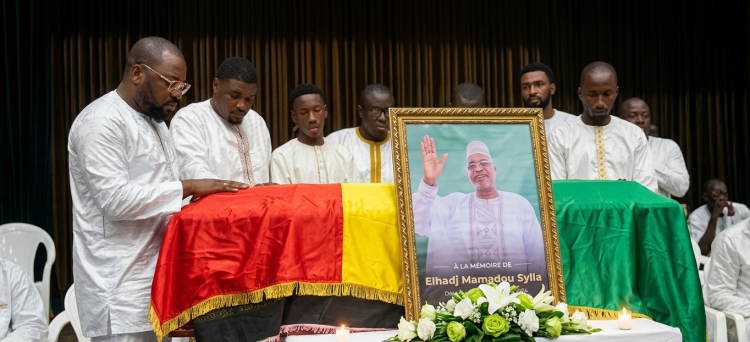Boké en deuil : une foule émue rend hommage à El Hadj Mamadou Sylla