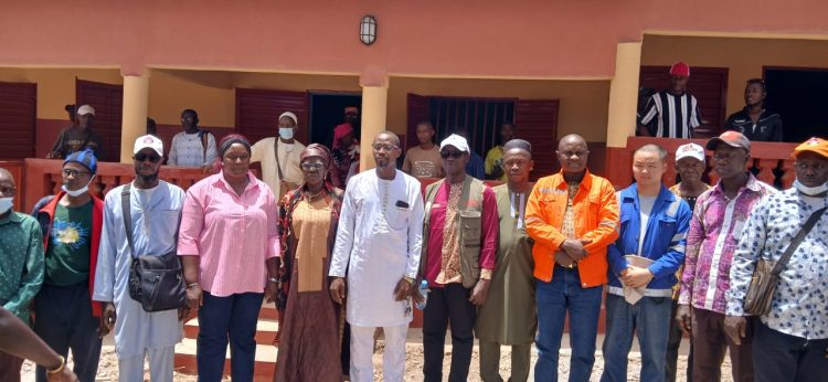 Malapouya (Boké) : la délégation spéciale de la commune rurale inaugure des logements modernes pour les fonctionnaires