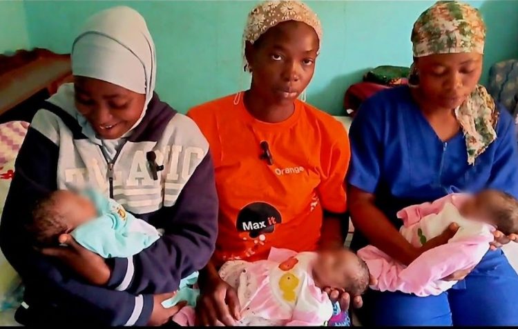 Dabola : une naissance exceptionnelle de triplées à Kankanfodéya suscite un élan de solidarité